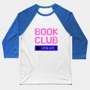 Book Club Baseball T-Shirt